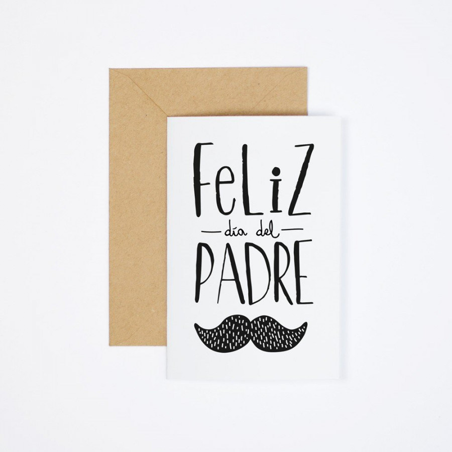 Curolletes - Postal "Feliz día del padre"