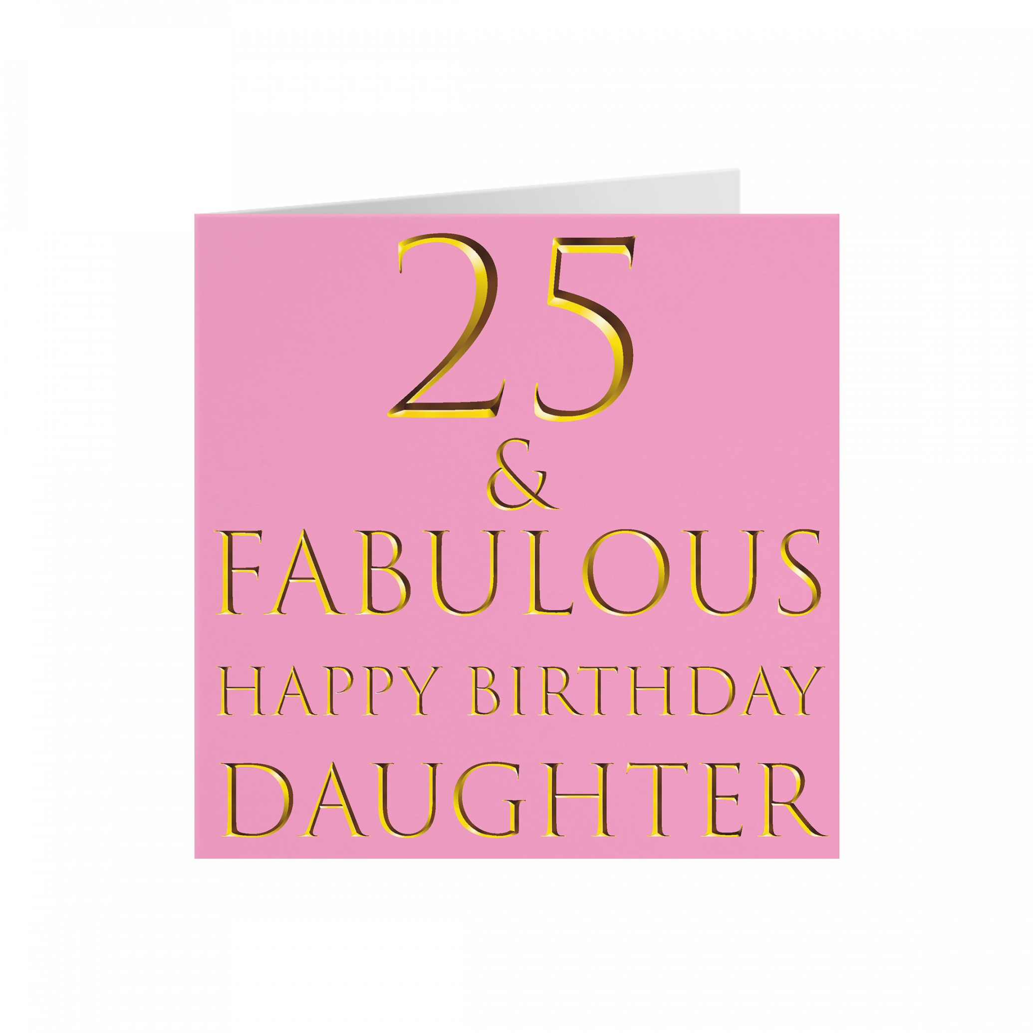 Daughter th Birthday Card  & Fabulous Happy Birthday - Etsy