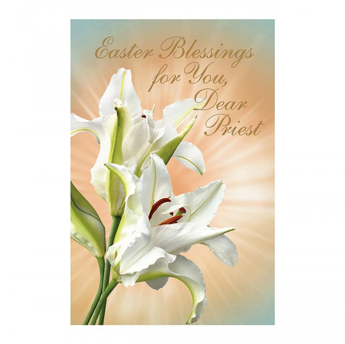 Easter Blessings for Priest - Greeting Cards - /pk