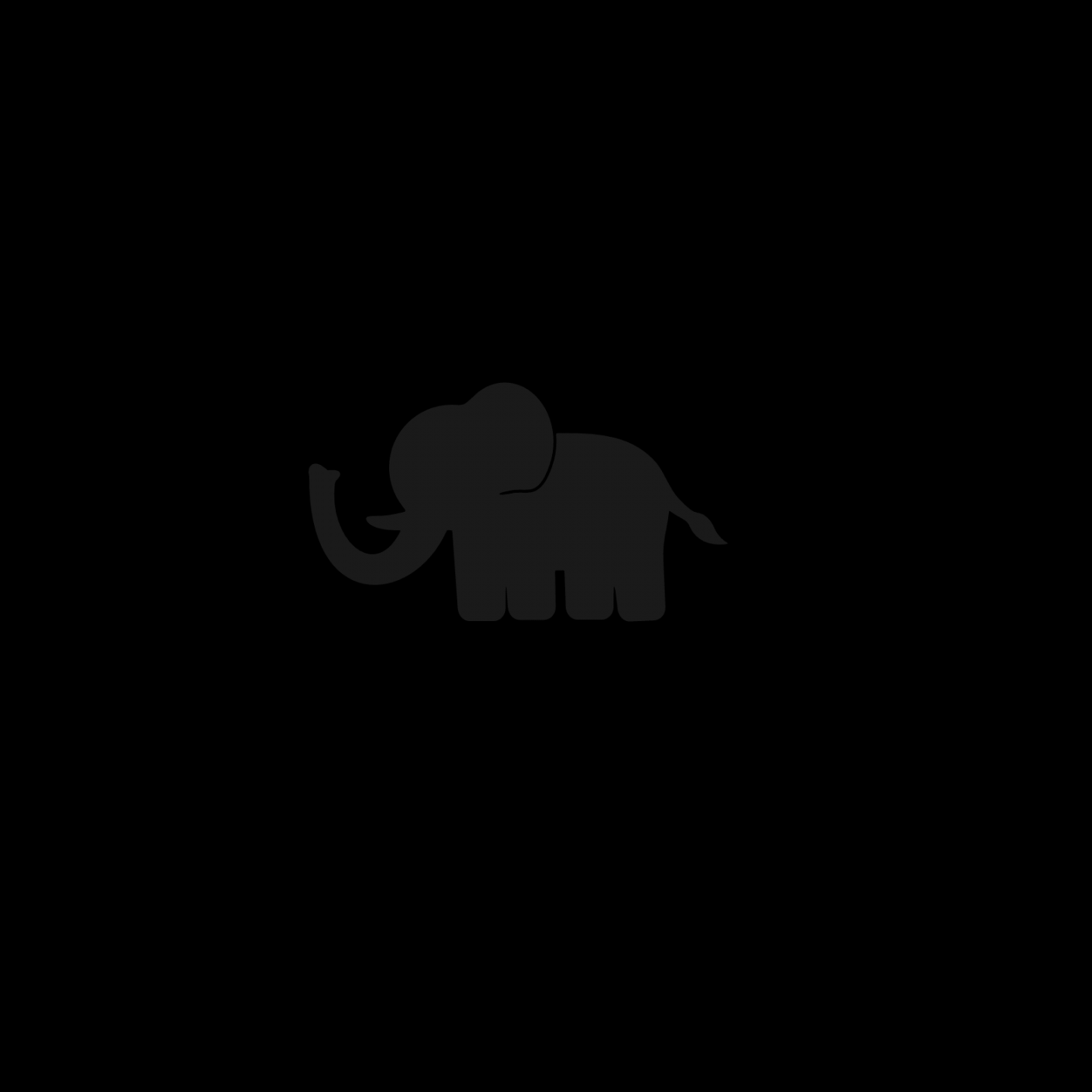 Elephant Silhouette, Animal Free Svg File - SVG Heart