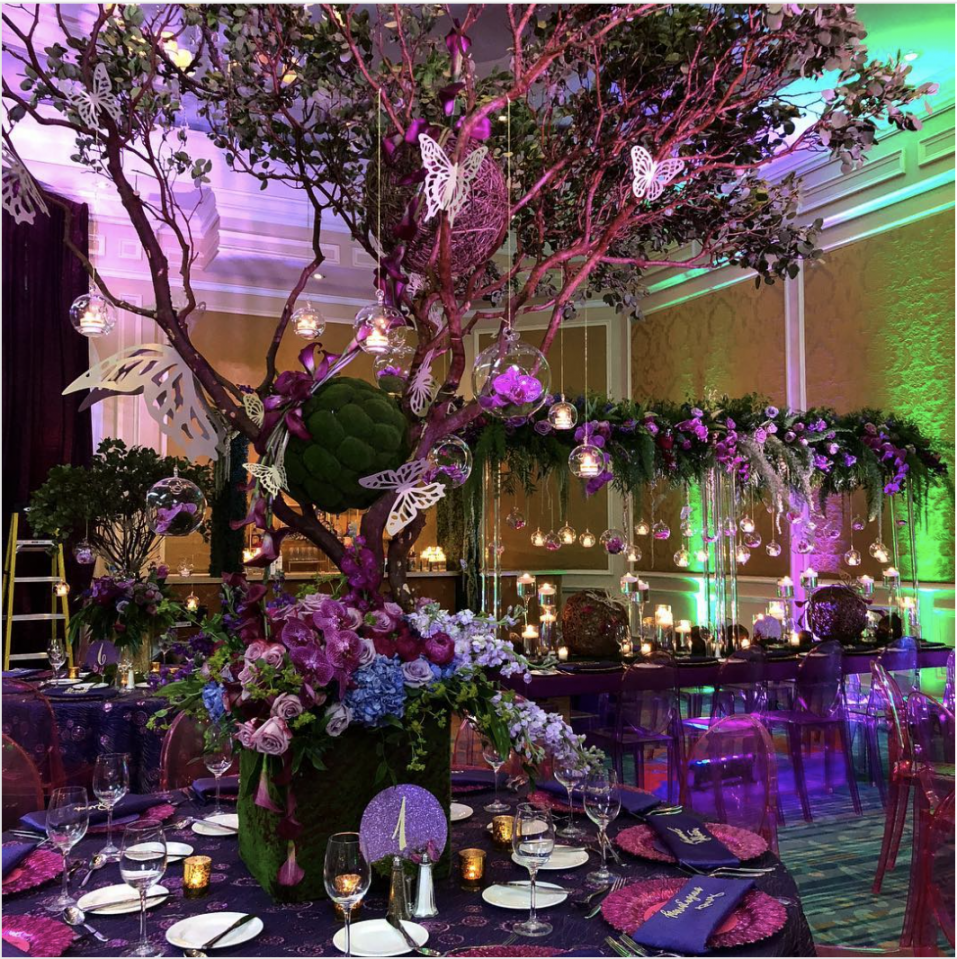 Enchanted Forest Theme Quinceañera Inspiration  Mi Padrino