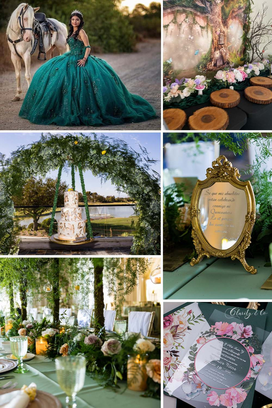 Enchanted TOP  Quinceanera Theme Ideas for  - claritynco