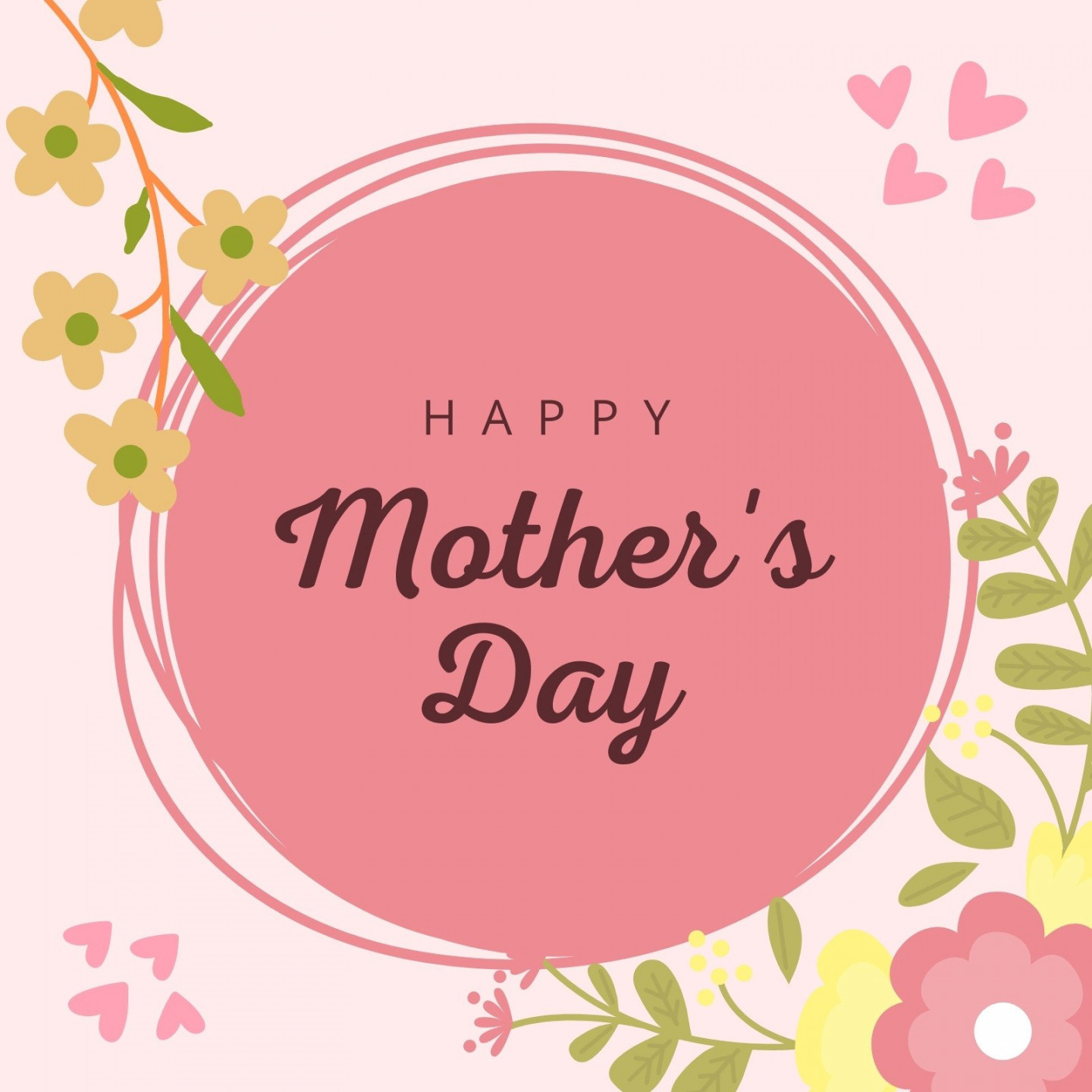 Free and customizable mothers day templates