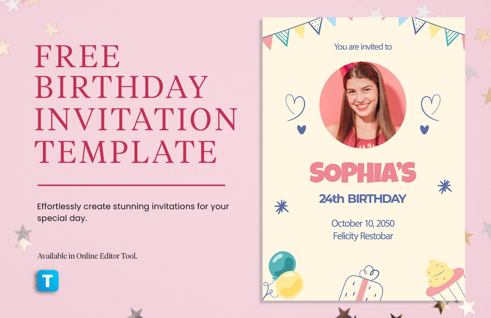 FREE Birthday Invitation Template - Download in Word, Google Docs