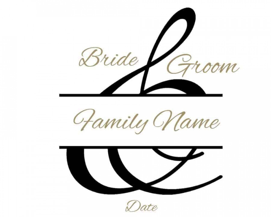 Free Custom Wedding Monogram