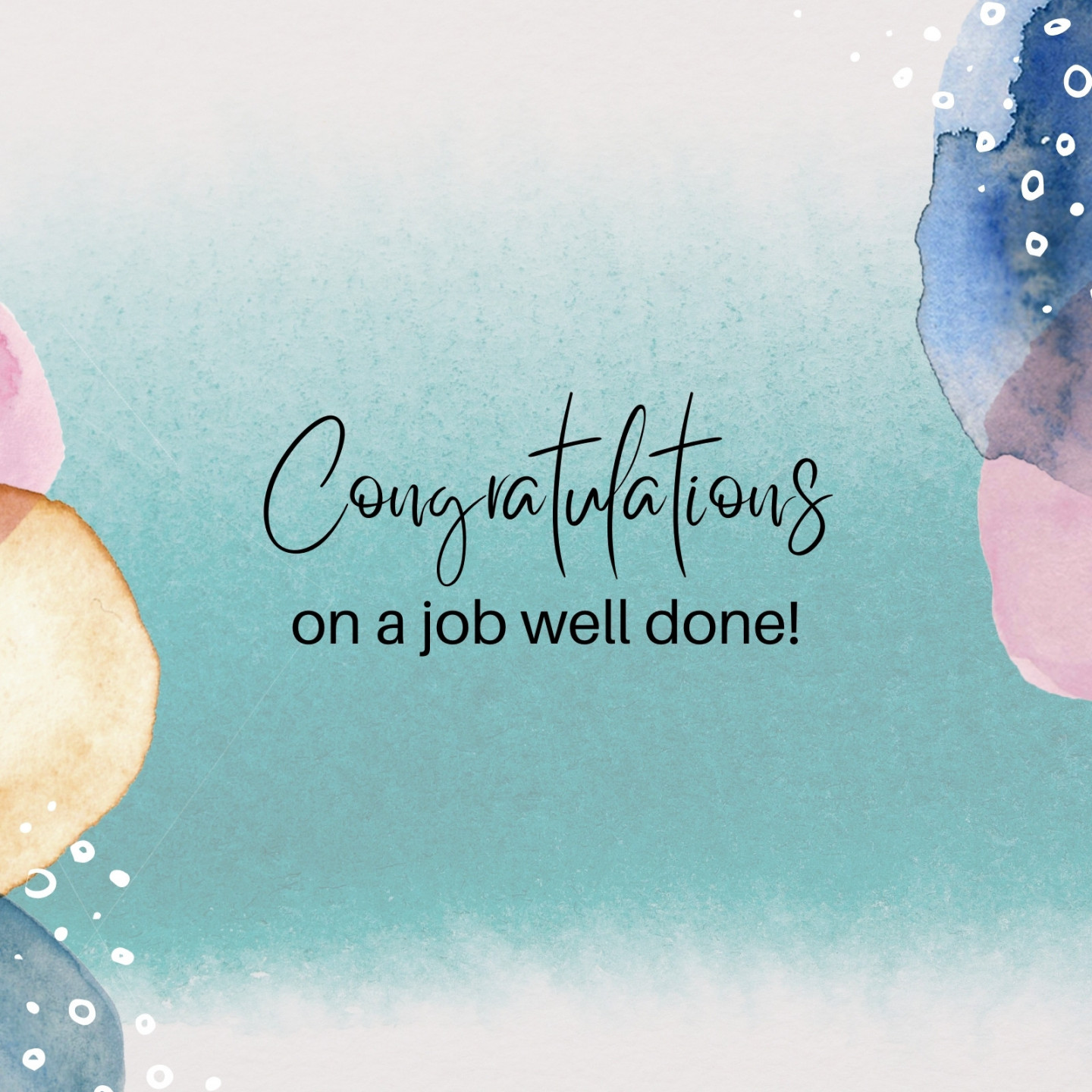 Free, printable custom congratulation card templates  Canva