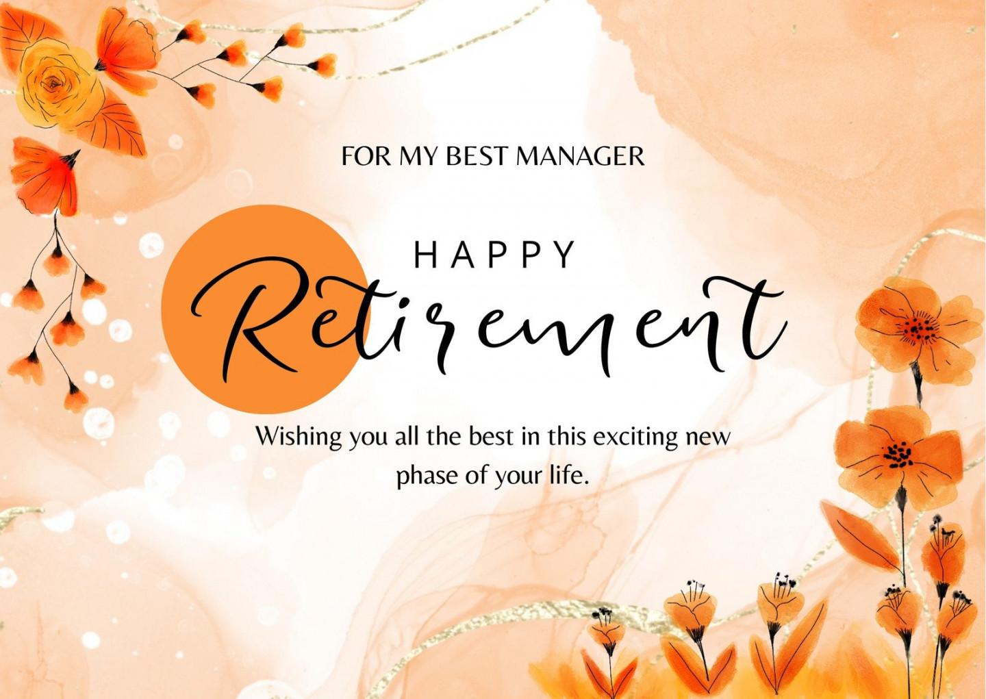 Free printable, customizable retirement card templates  Canva