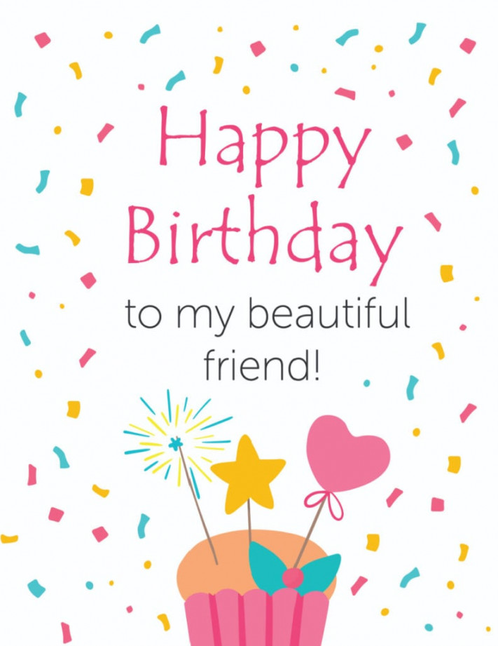 Free Printable Happy Birthday Quotes for Friends - Freebie