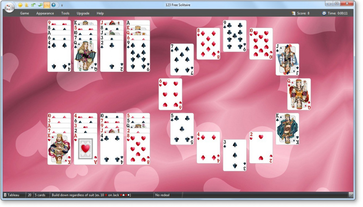 Free Solitaire - Freeware-Kartenspiel