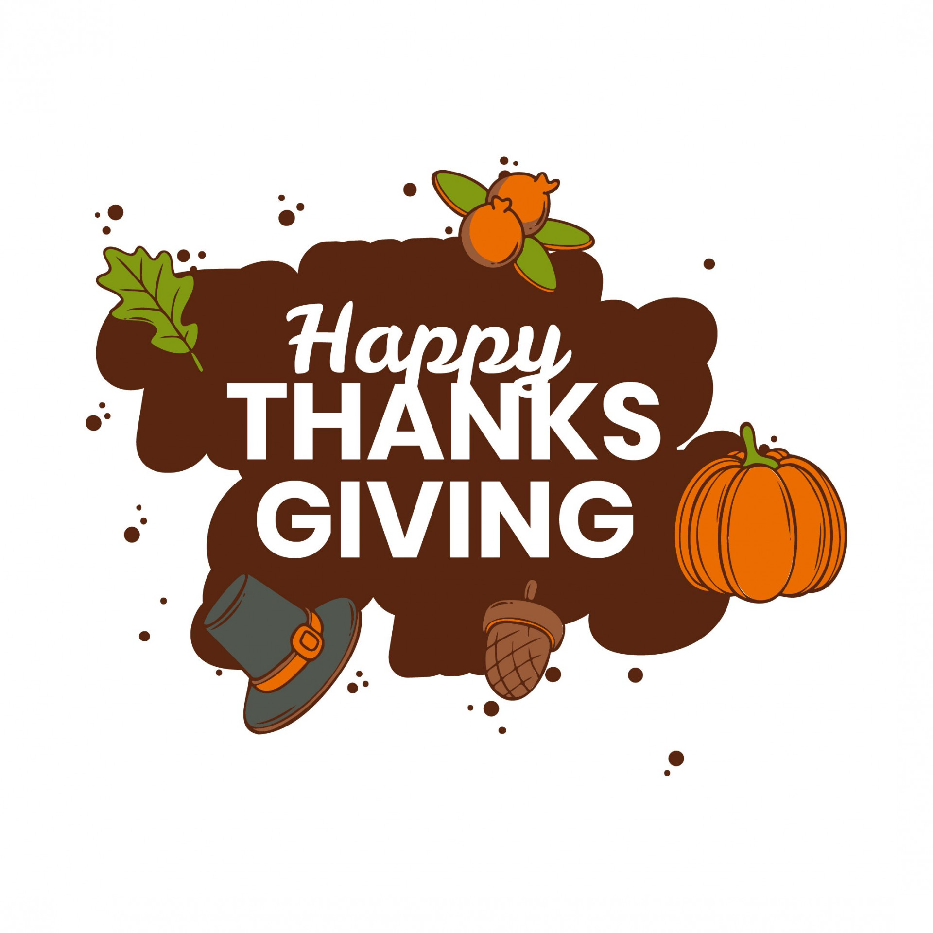 FREE Thanksgiving Clipart - Image Download in Illustrator