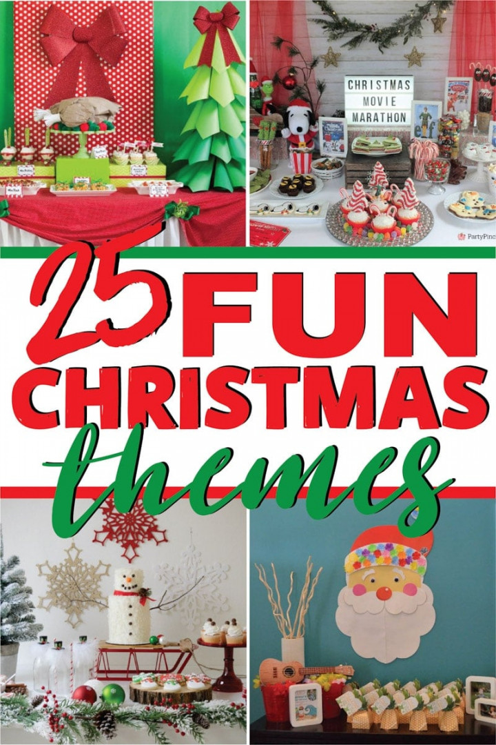 Fun and Festive Christmas Party Themes - Play Party Plan