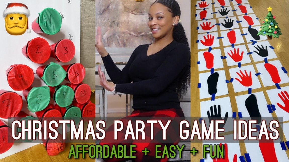 Fun Christmas Party Games Ideas