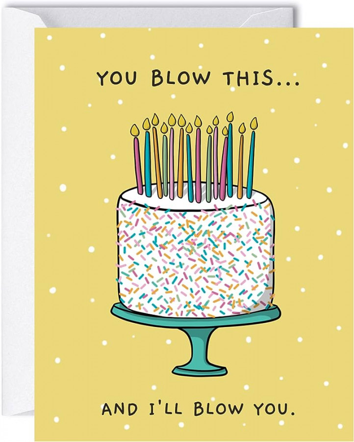 Funny Naughty Birthday Card / Dirty Card for th th st th th th  th th Bday / SarcastiSee more Funny Naughty Birthday Card / Dirty Card