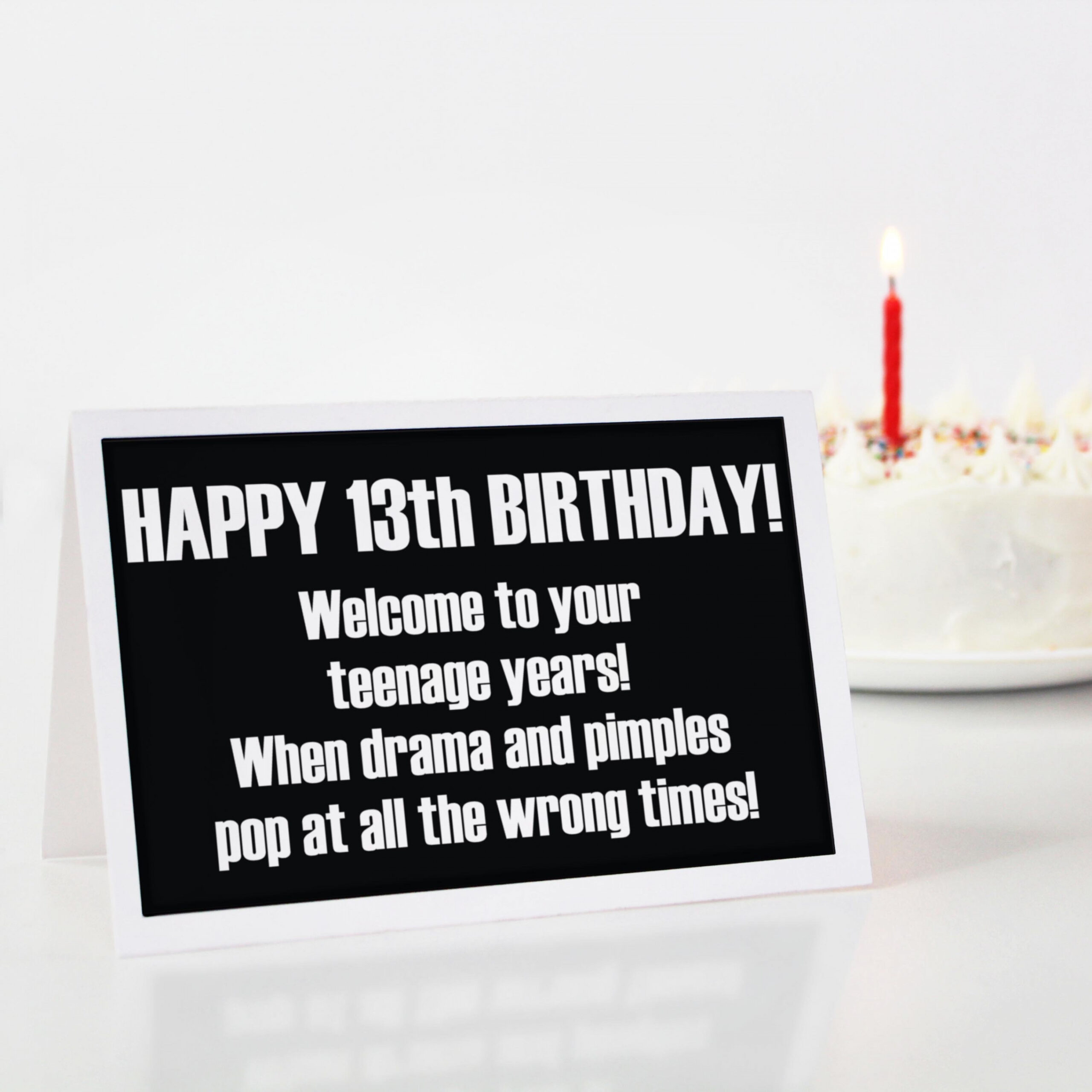 Funny Printable th Birthday Card