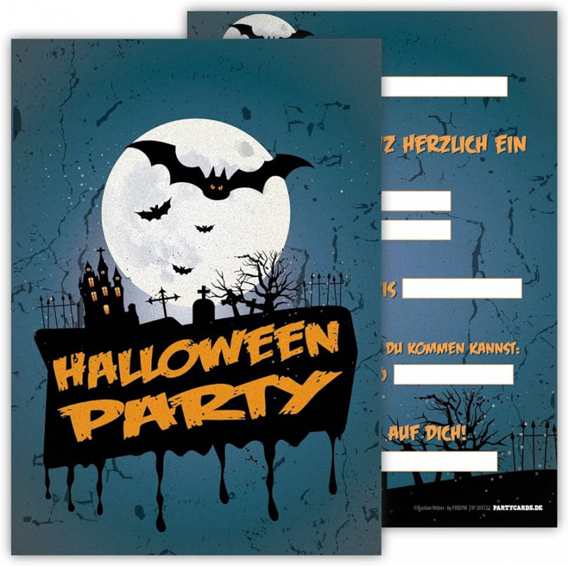 Funny Scary Halloween Party Set of  Children