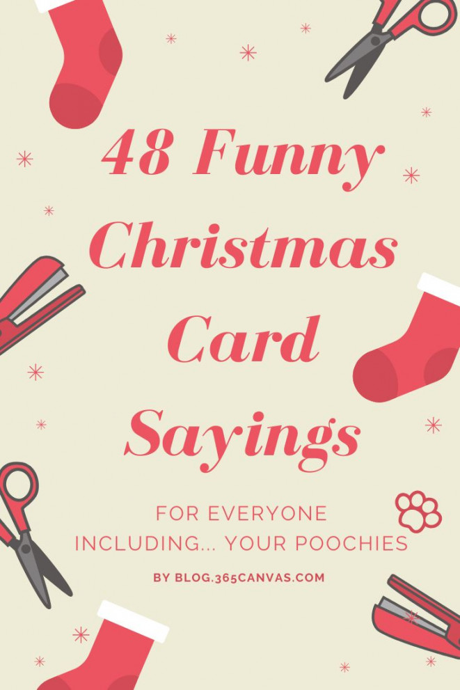 Funny Witty Christmas Card Sayings For The Holiday