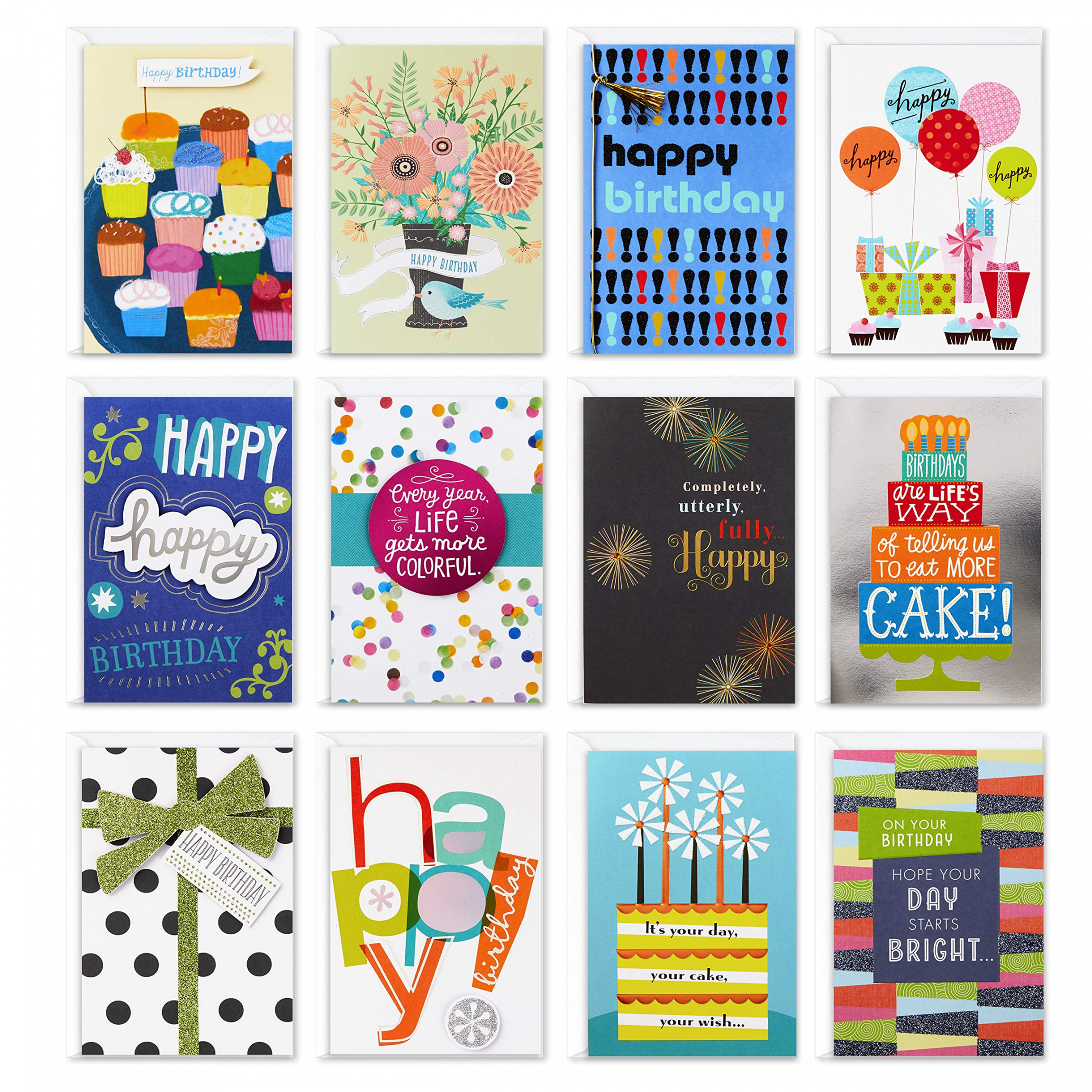 Hallmark Birthday Greetings ( Cards and Envelopes)