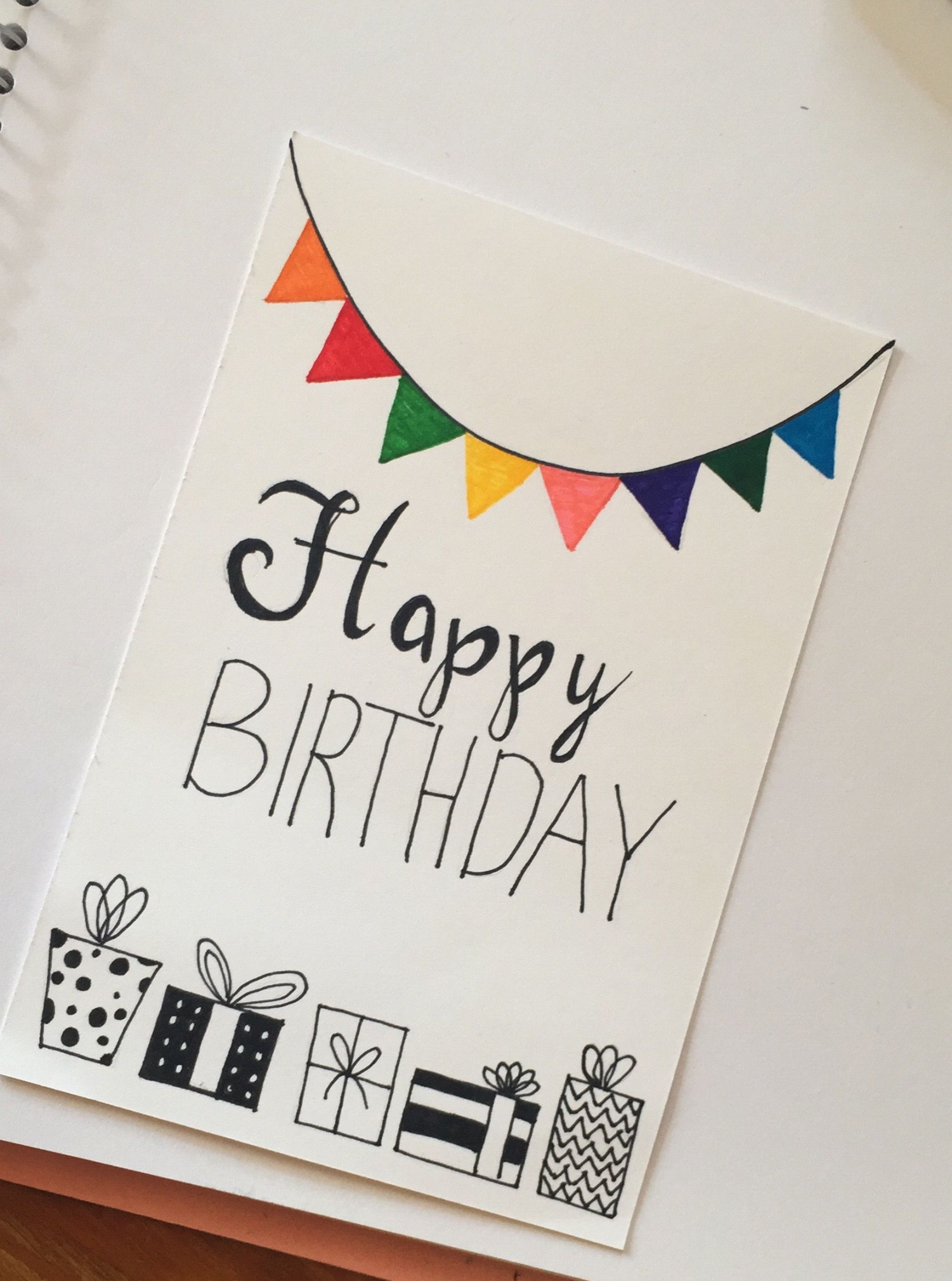 Handmade birthday card 