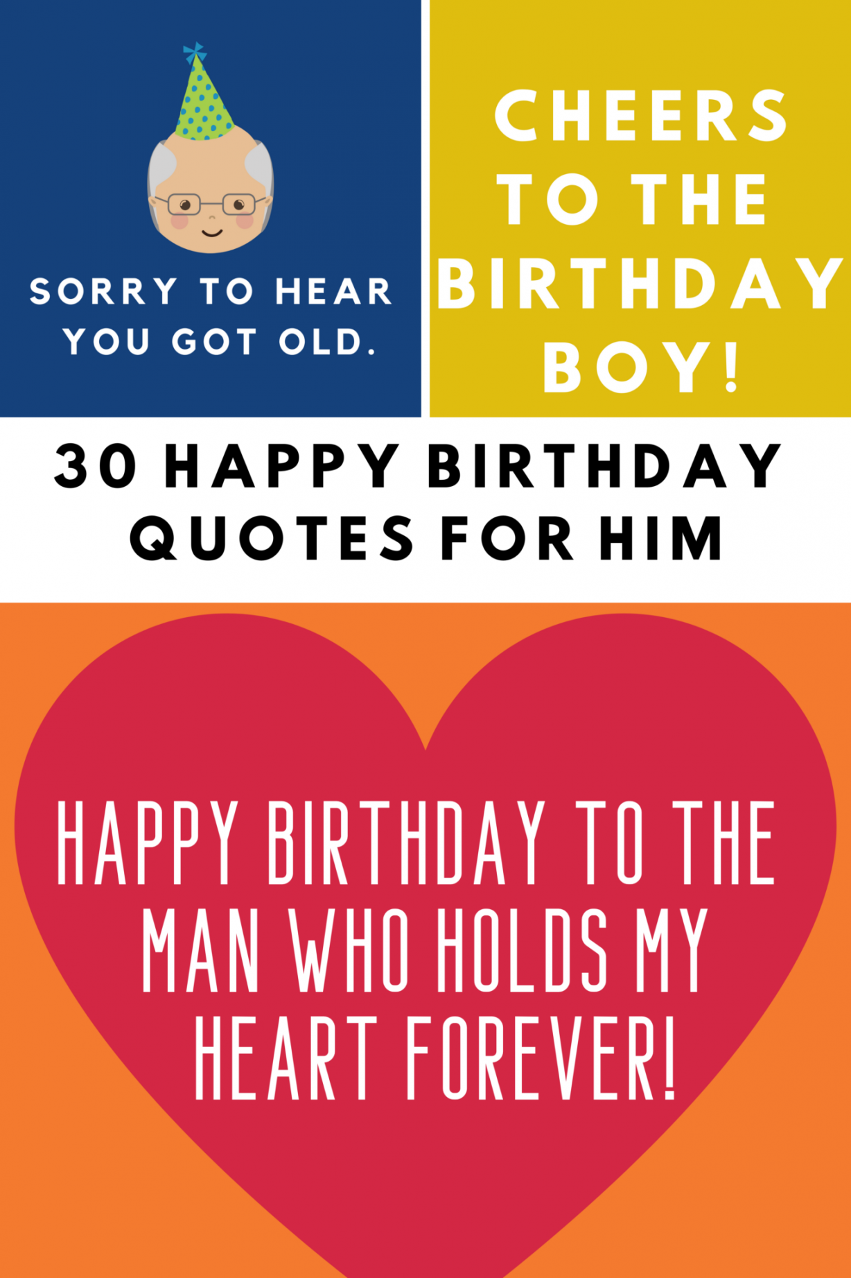 Happy Birthday Quotes for Him - Darling Quote  Happy birthday