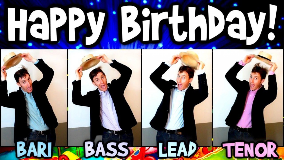 Happy Birthday song - A Cappella Free Funny Birthday Wishes