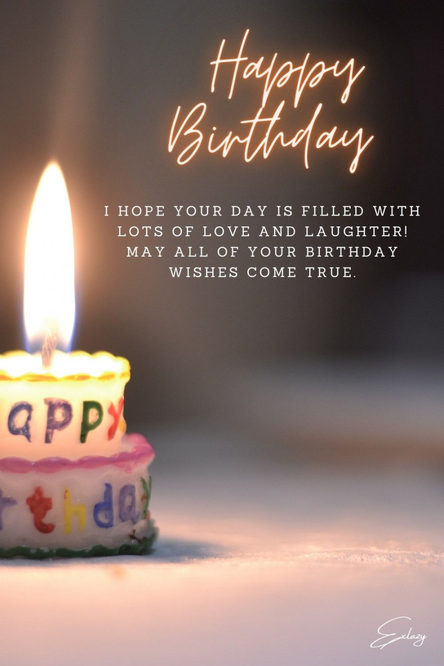 Happy birthday wish in   Happy birthday wishes quotes