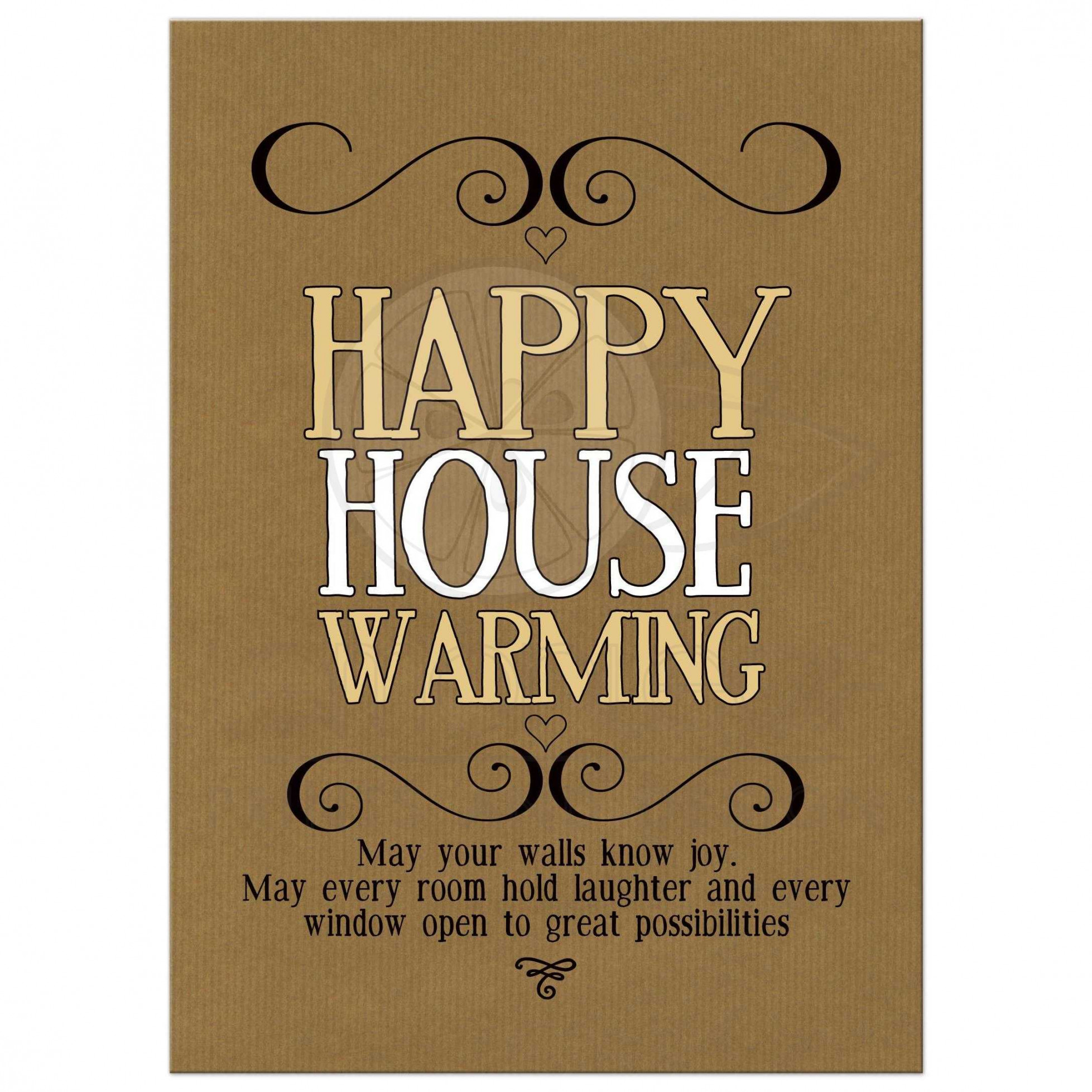 Happy Housewarming Wishes Card