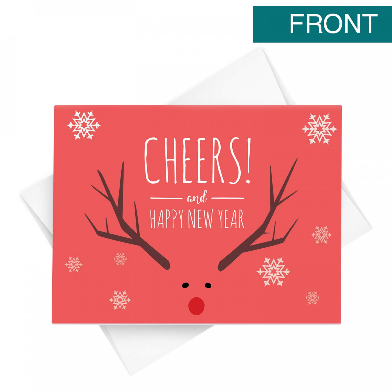 Happy New Year Cards - Holiday Greetings Fold Over