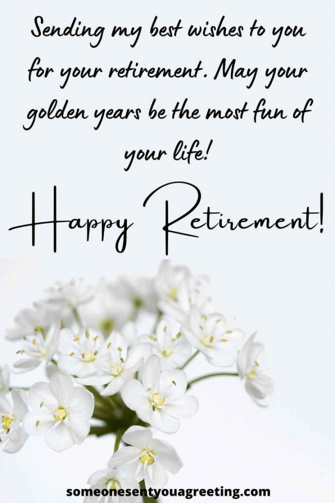 Happy Retirement Wishes for Sister - Someone Sent You A Greeting