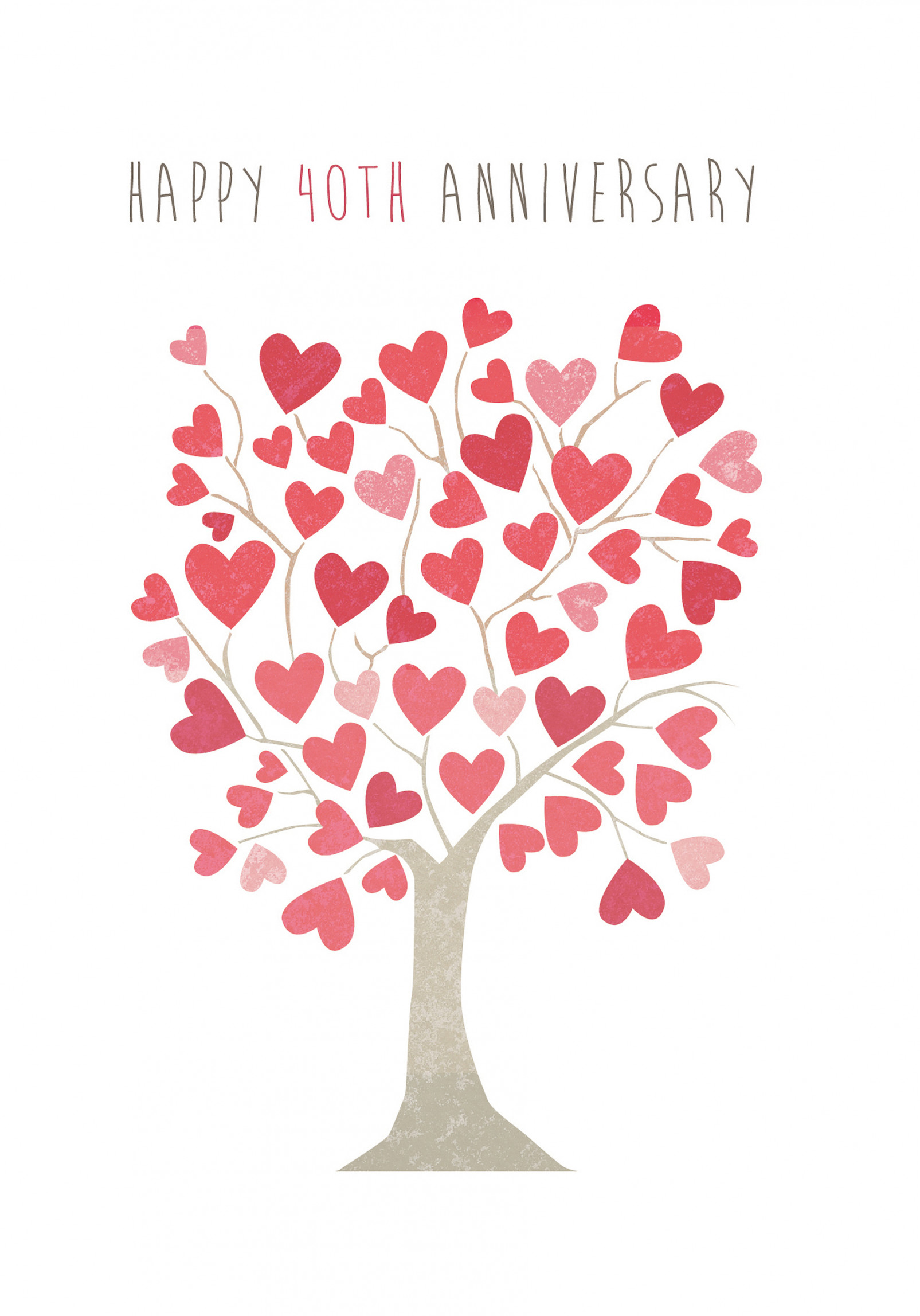 Happy th Anniversary  Greetings Cards Delivered  Bunches