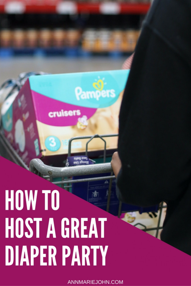 How to Host A Great Diaper Party ~ #PampersBestFit - AnnMarie John