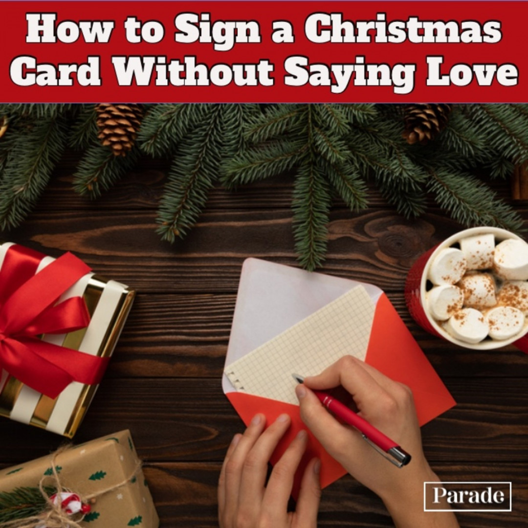 How to Sign a Christmas Card - Parade