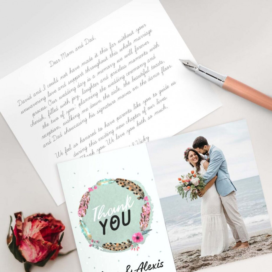 How To Write Wedding Thank You Messages + Best Wishes  Snapfish US