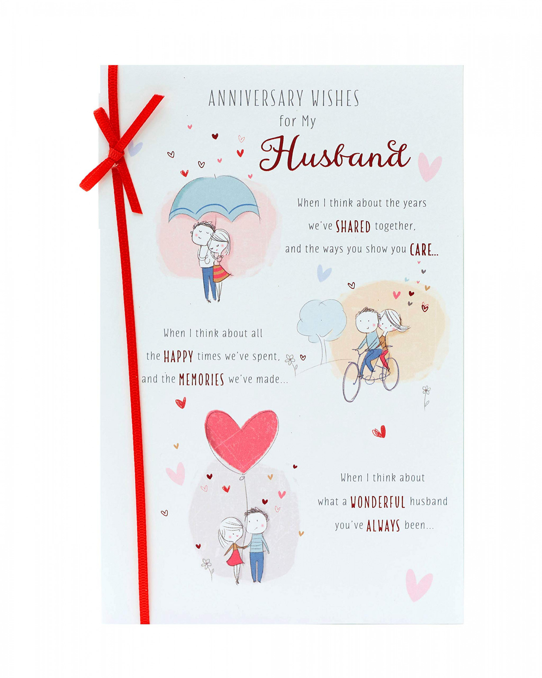 Husband Anniversary Card