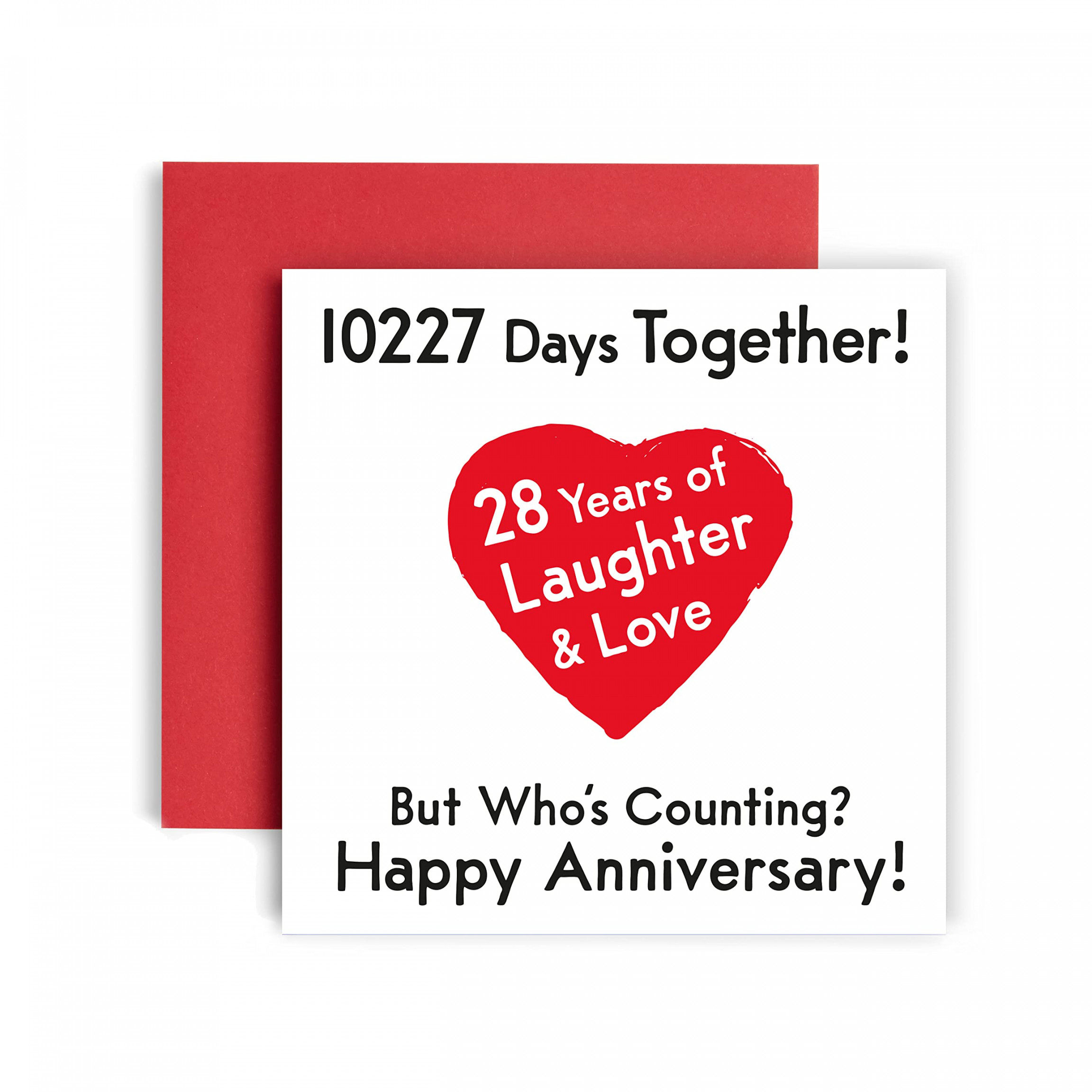 Huxters Anniversary Card - Premium Happy th Wedding Anniversary Wedding  Card - Funny Card for HusbSee more Huxters Anniversary Card - Premium  Happy