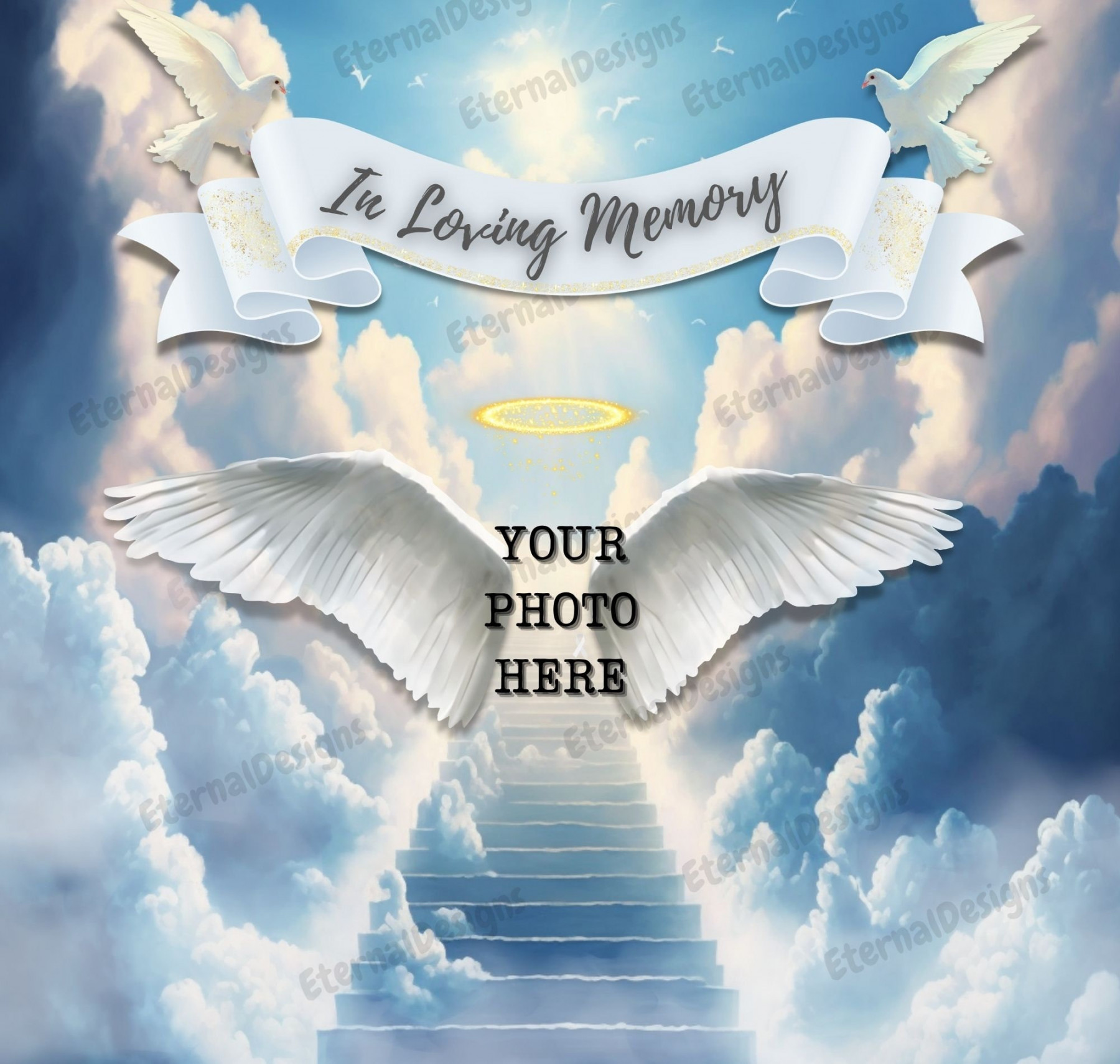 In liebevoller Erinnerung In Loving Memory  PNG - Etsy