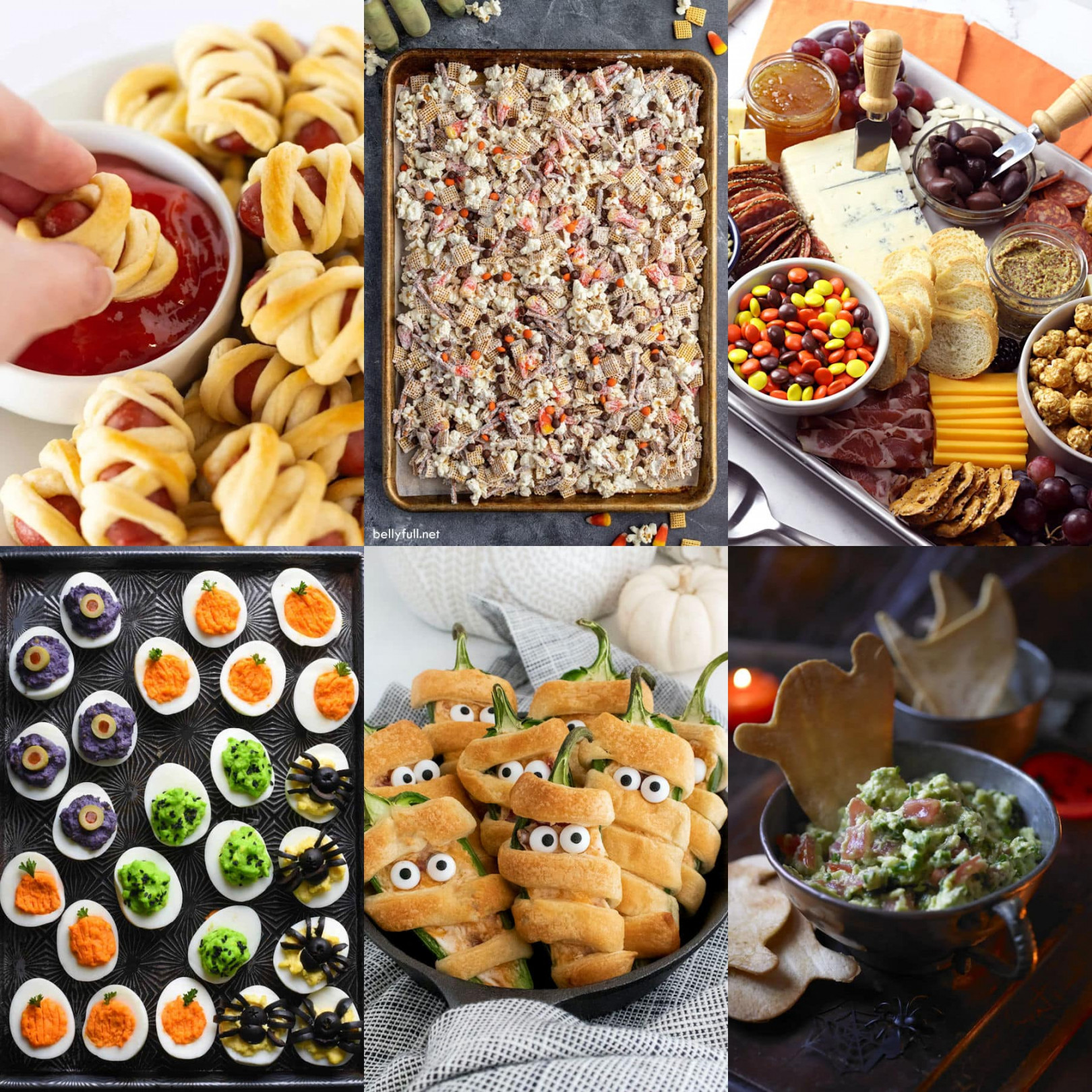 Make-Ahead Halloween Party Appetizers - The Toasty Kitchen