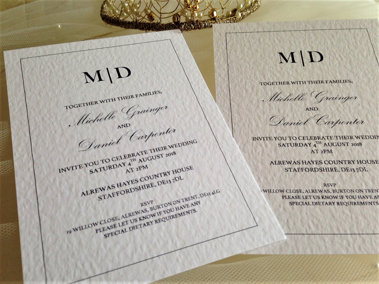 Make your own wedding invitations?