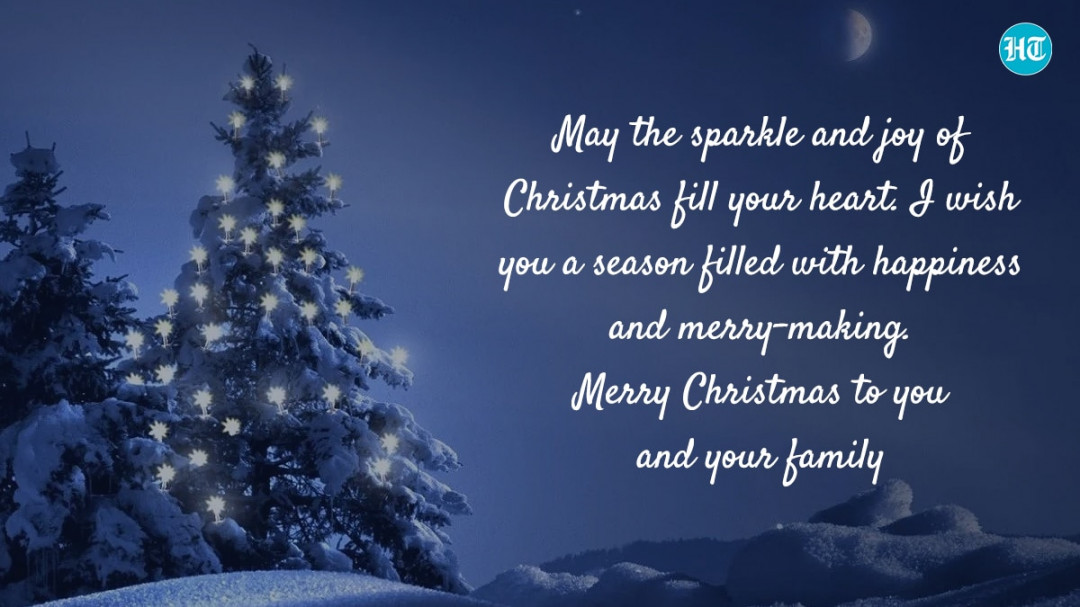 Merry Christmas : Best wishes, images and messages to share