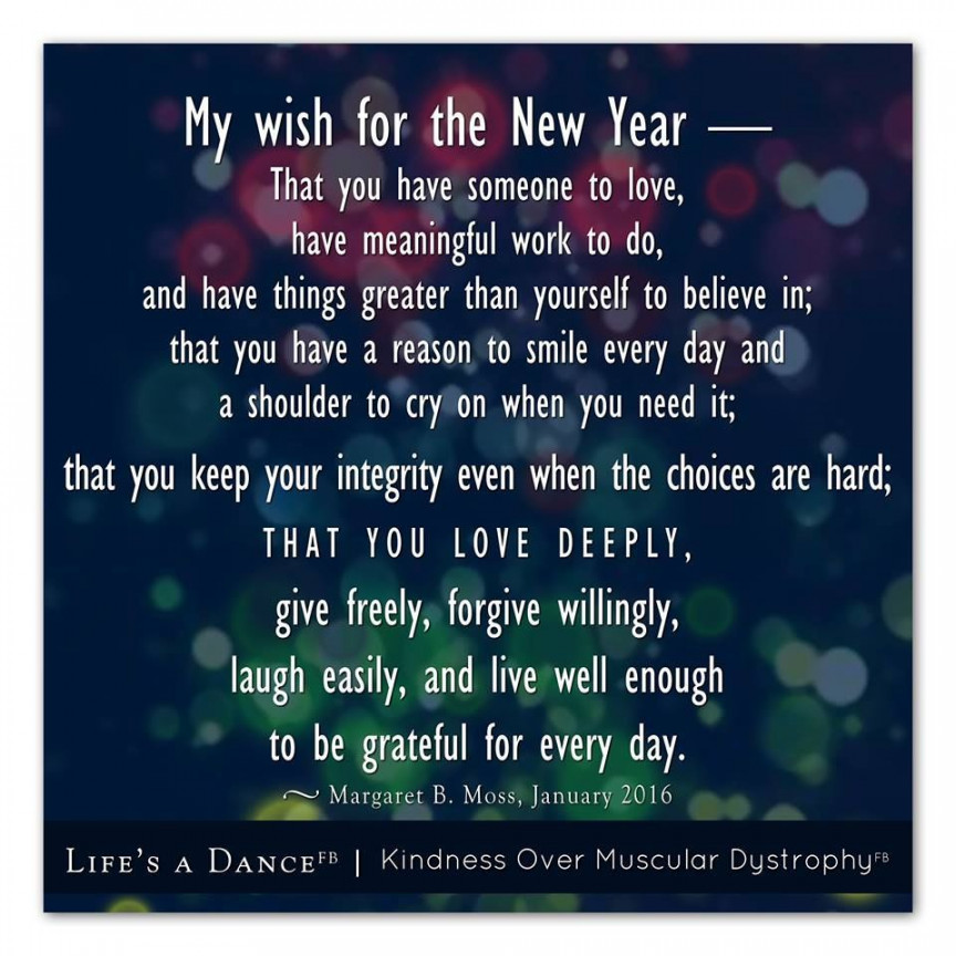 My Wish For The New Year  Quotes about new year, Positive new