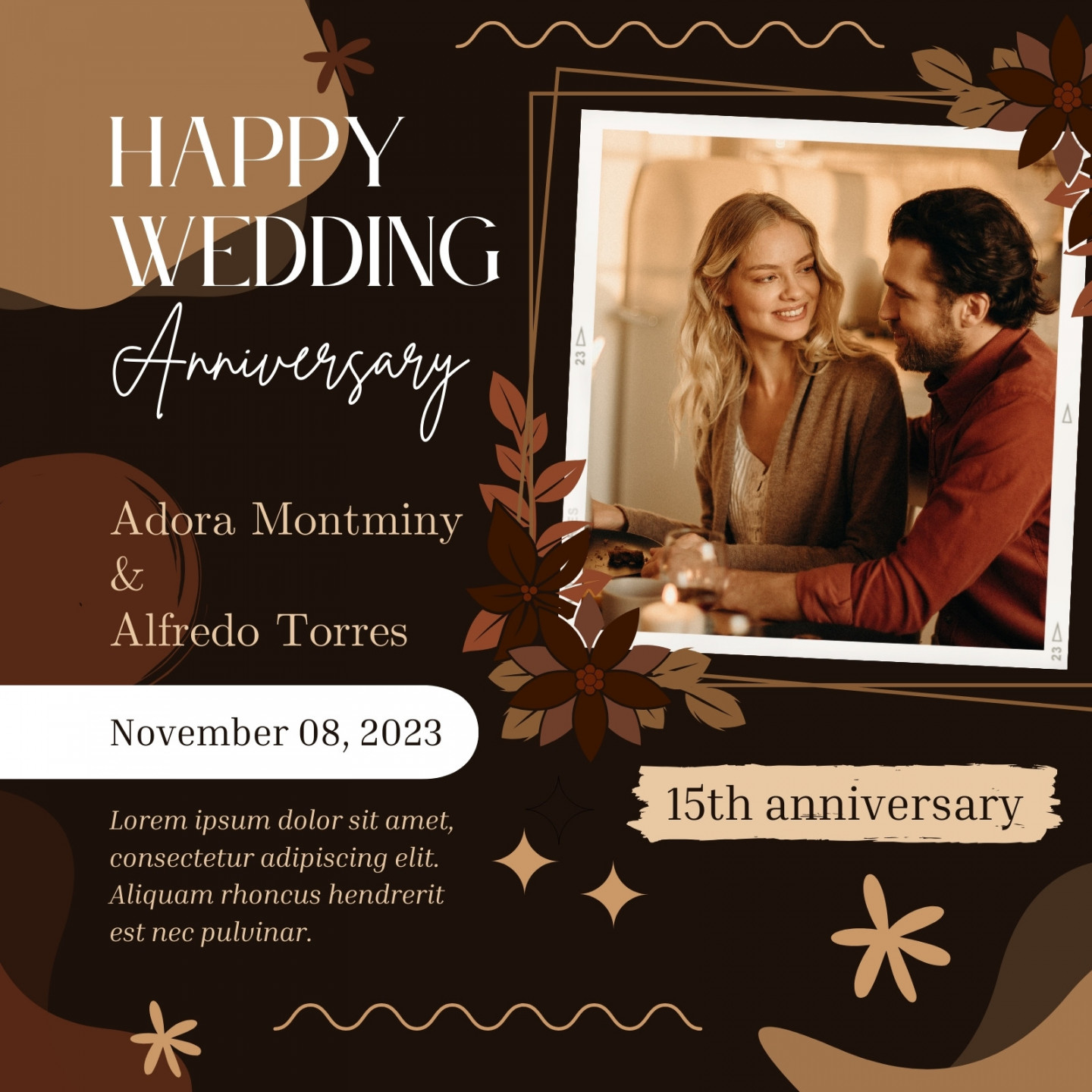 Page  - Free and customizable anniversary templates