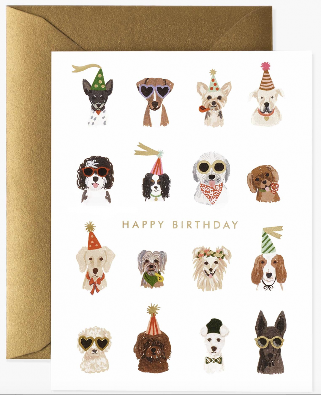 Party Pups Birthday Card / Rifle Paper