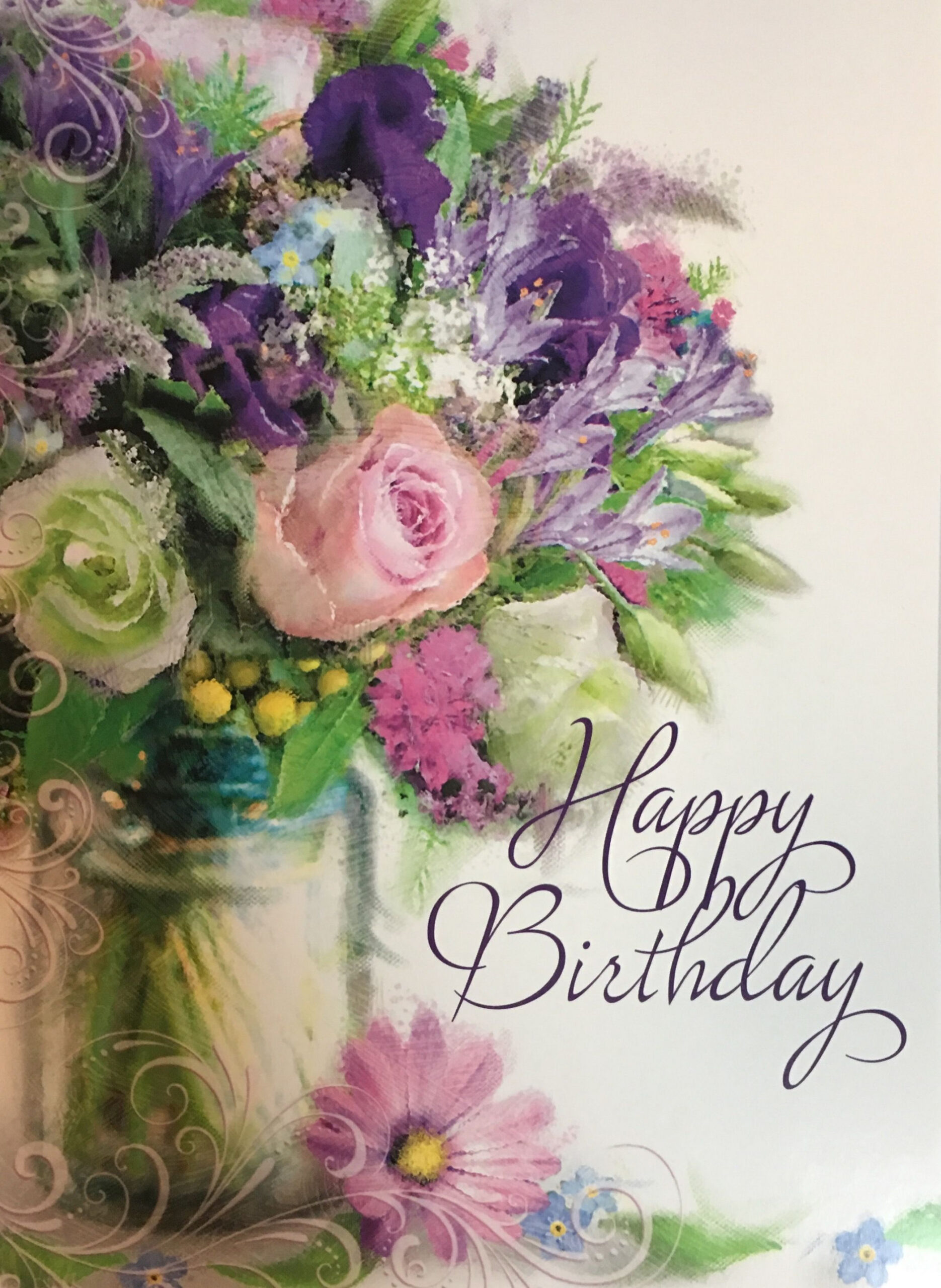 Pin by Ms Edd Pen on Birthday-floral  Happy birthday flowers