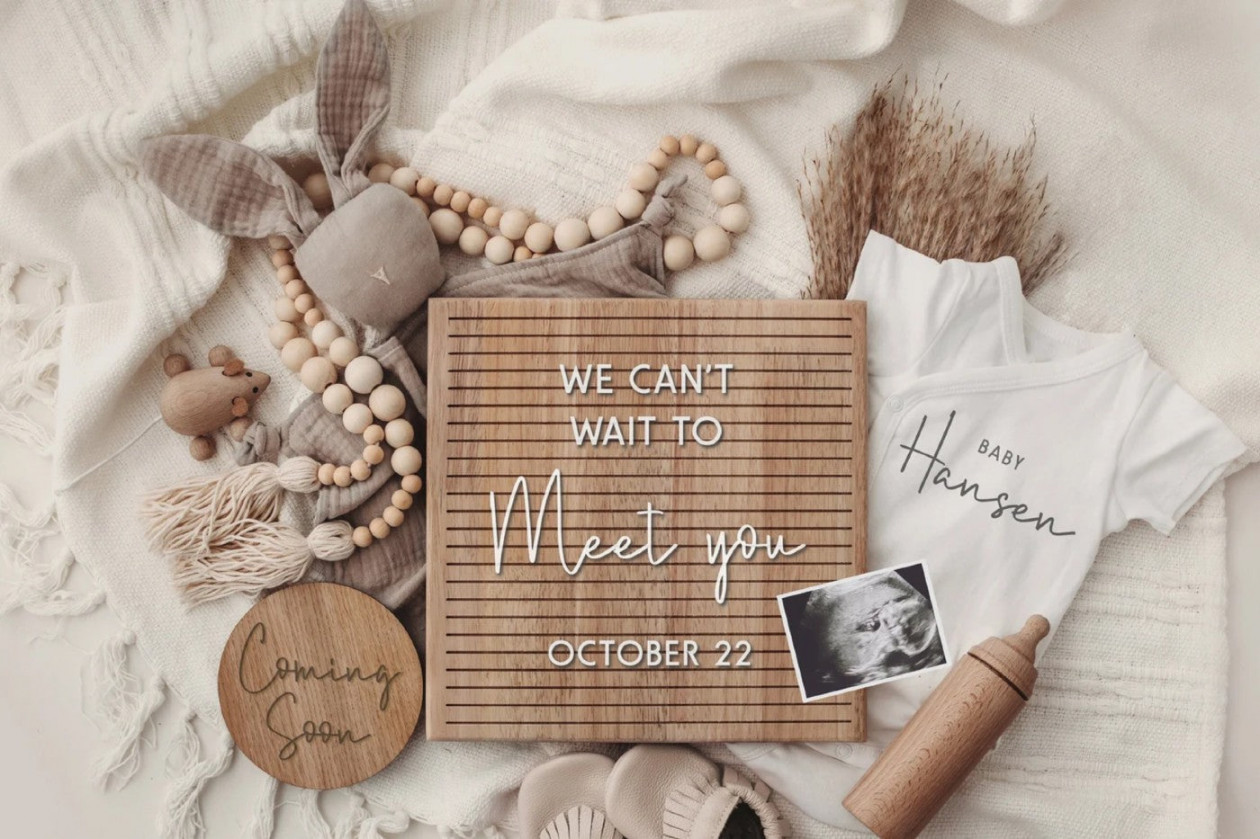 Pregnancy Announcement Templates – Happiest Baby