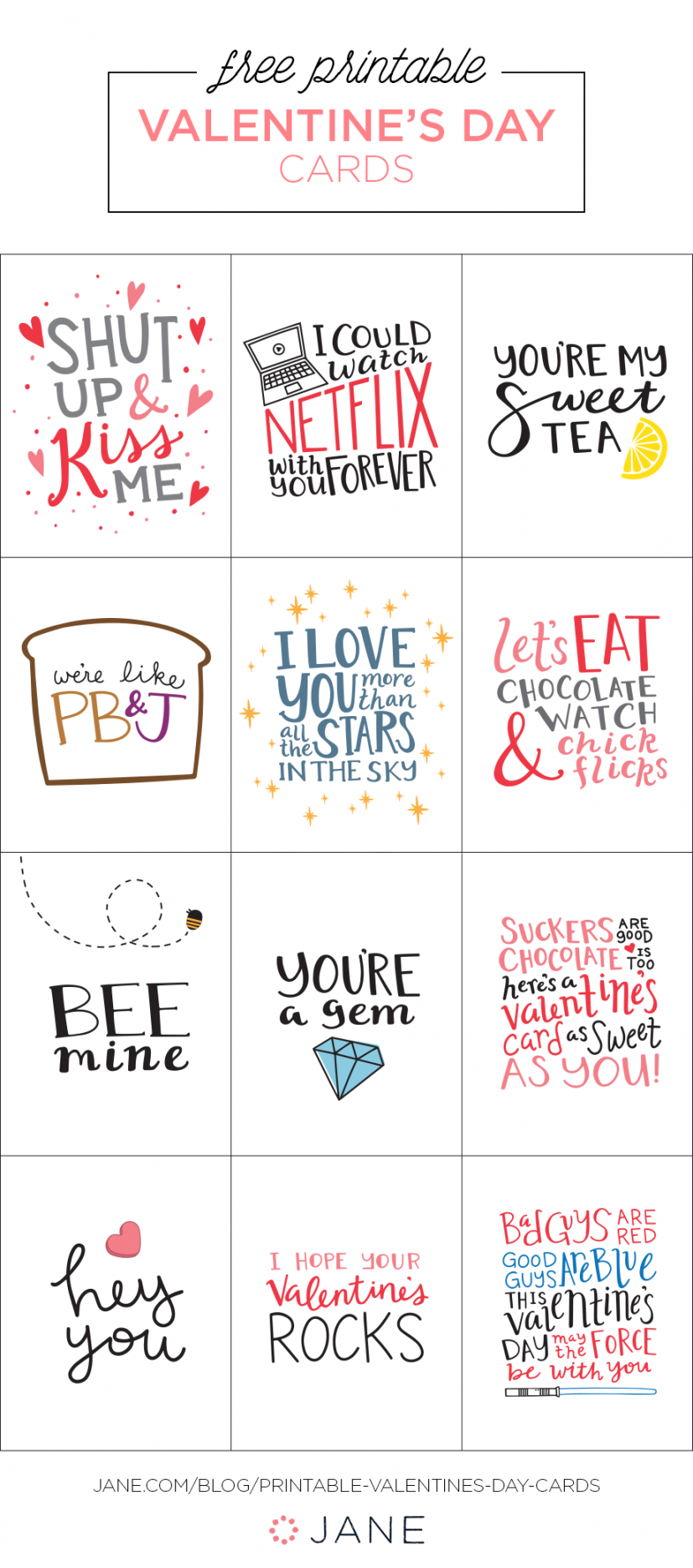 Printable Valentine