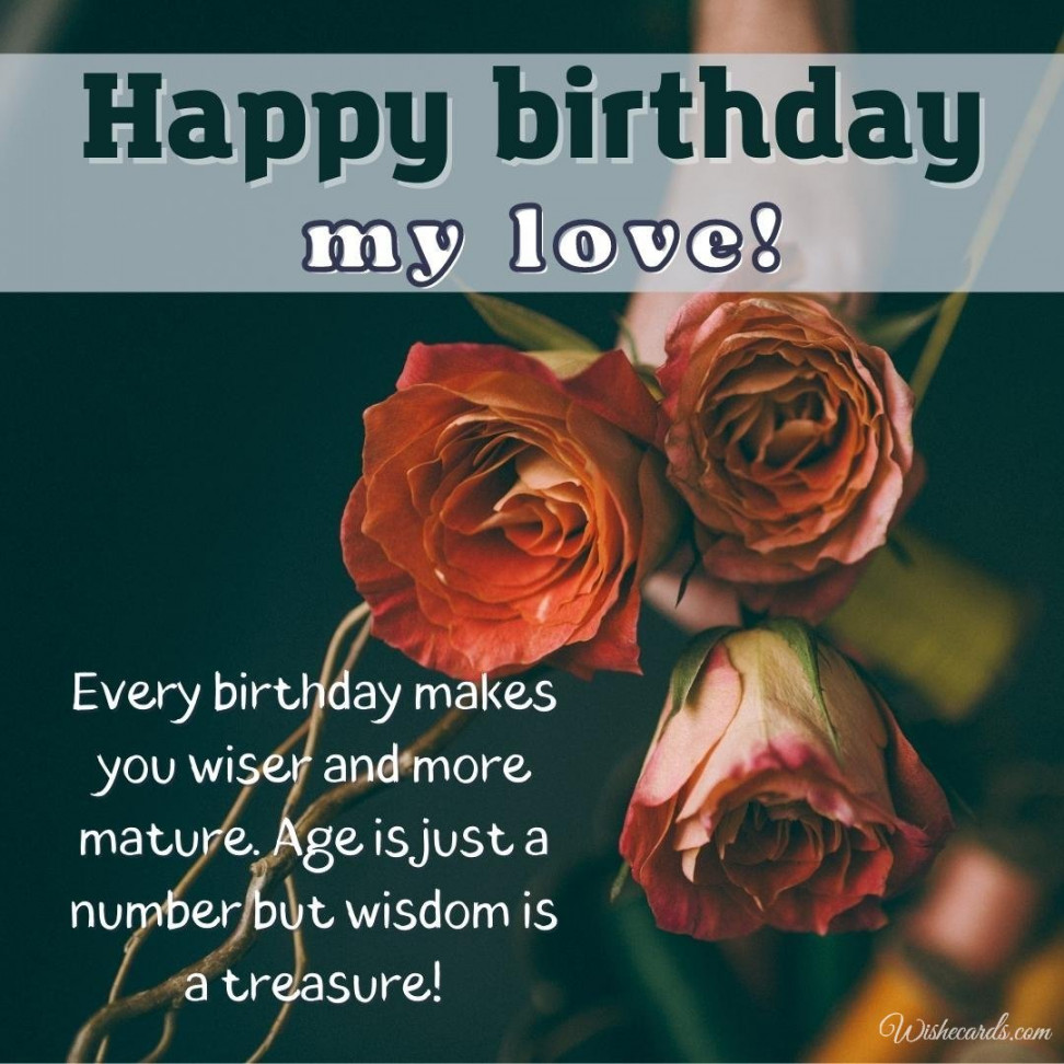 Romantic Birthday Cards With Love For Loved Ones