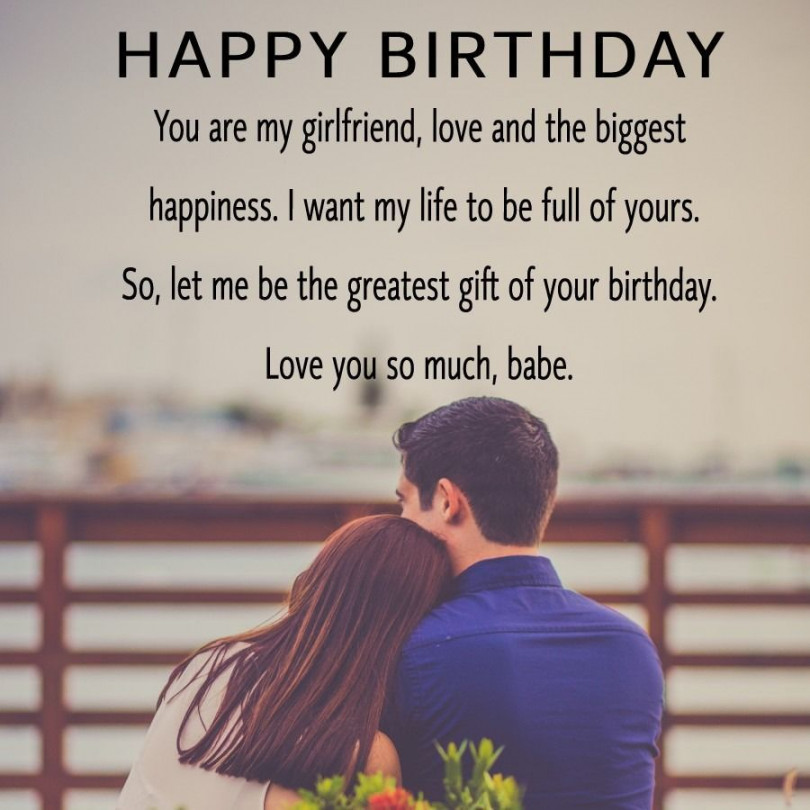 Romantic Birthday Wishes for Girlfriend in Text and Video in