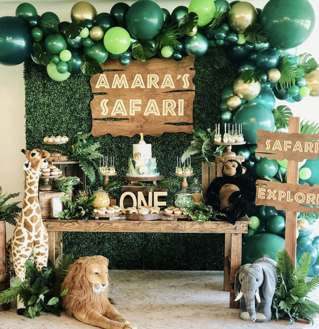 Safari Party  Safari theme party, Safari theme birthday, Safari