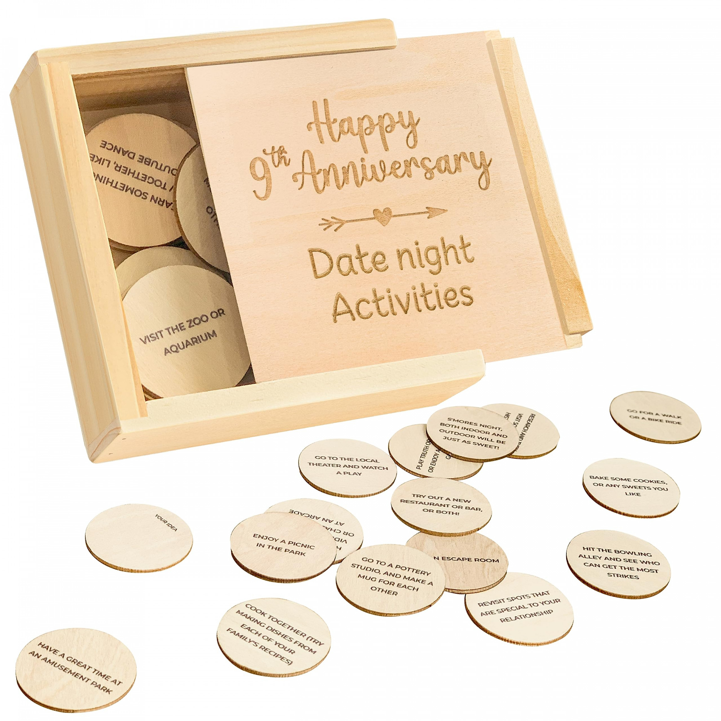 STOFINITY Wooden th Anniversary Gifts for Him and Her - th Anniversary  Wooden Gifts for Wife HusbaSee more STOFINITY Wooden th Anniversary Gifts