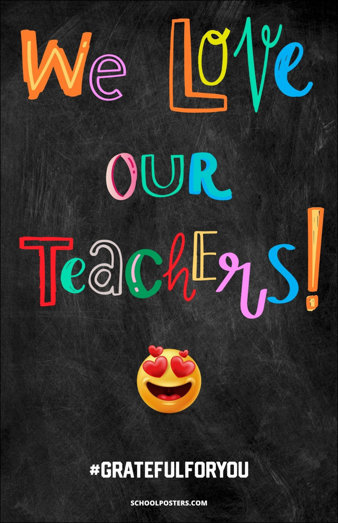 Teacher Appreciation Poster – SchoolPosters