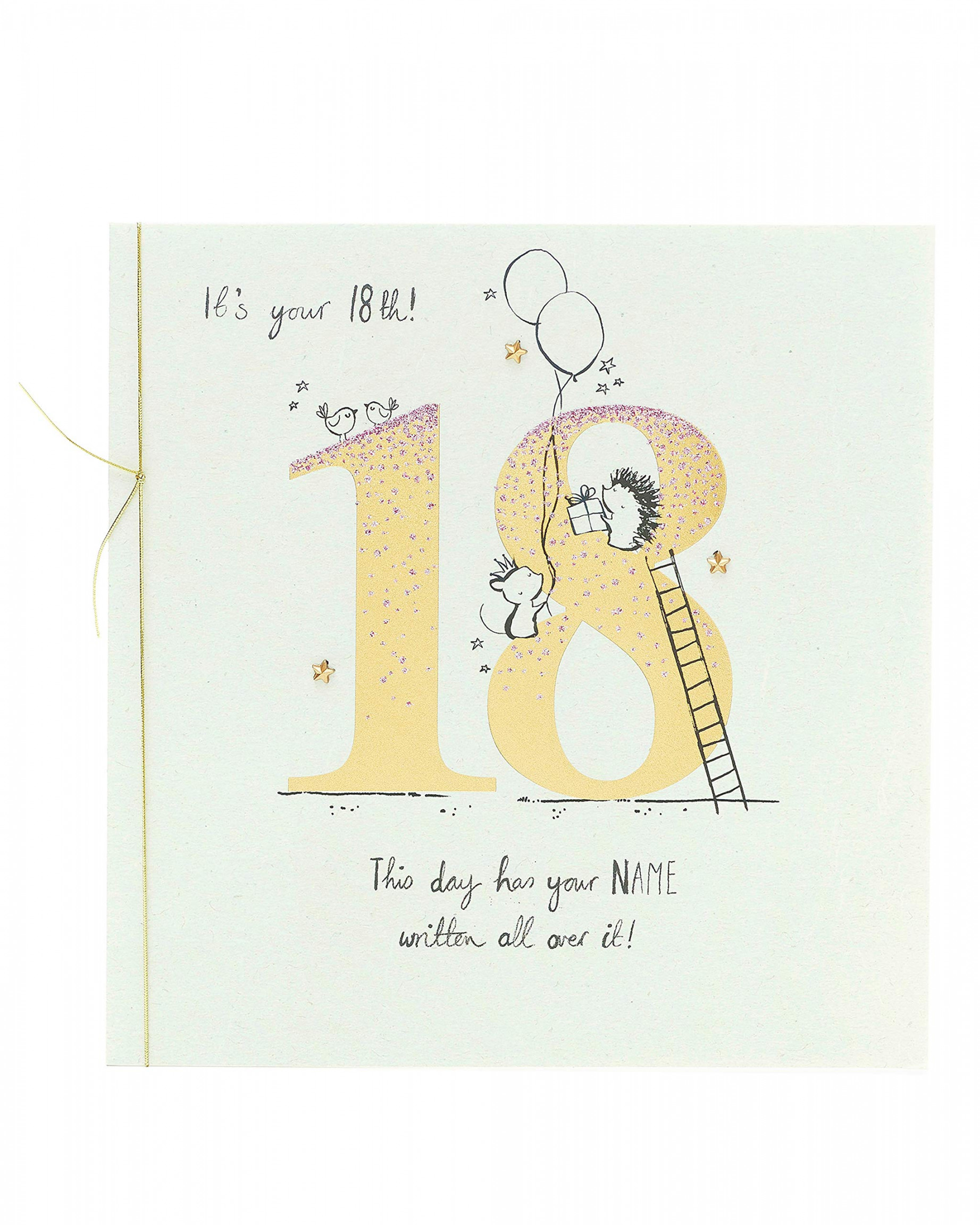 th Birthday Card For Her - Cute Design